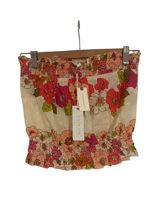 NWT Anthropologie Love the Label Cornelia Crop Tube Top - Picture 2 of 4
